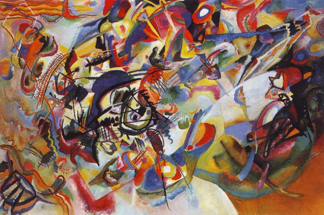 Kandinsky Wassily, Komposition VII, 1913