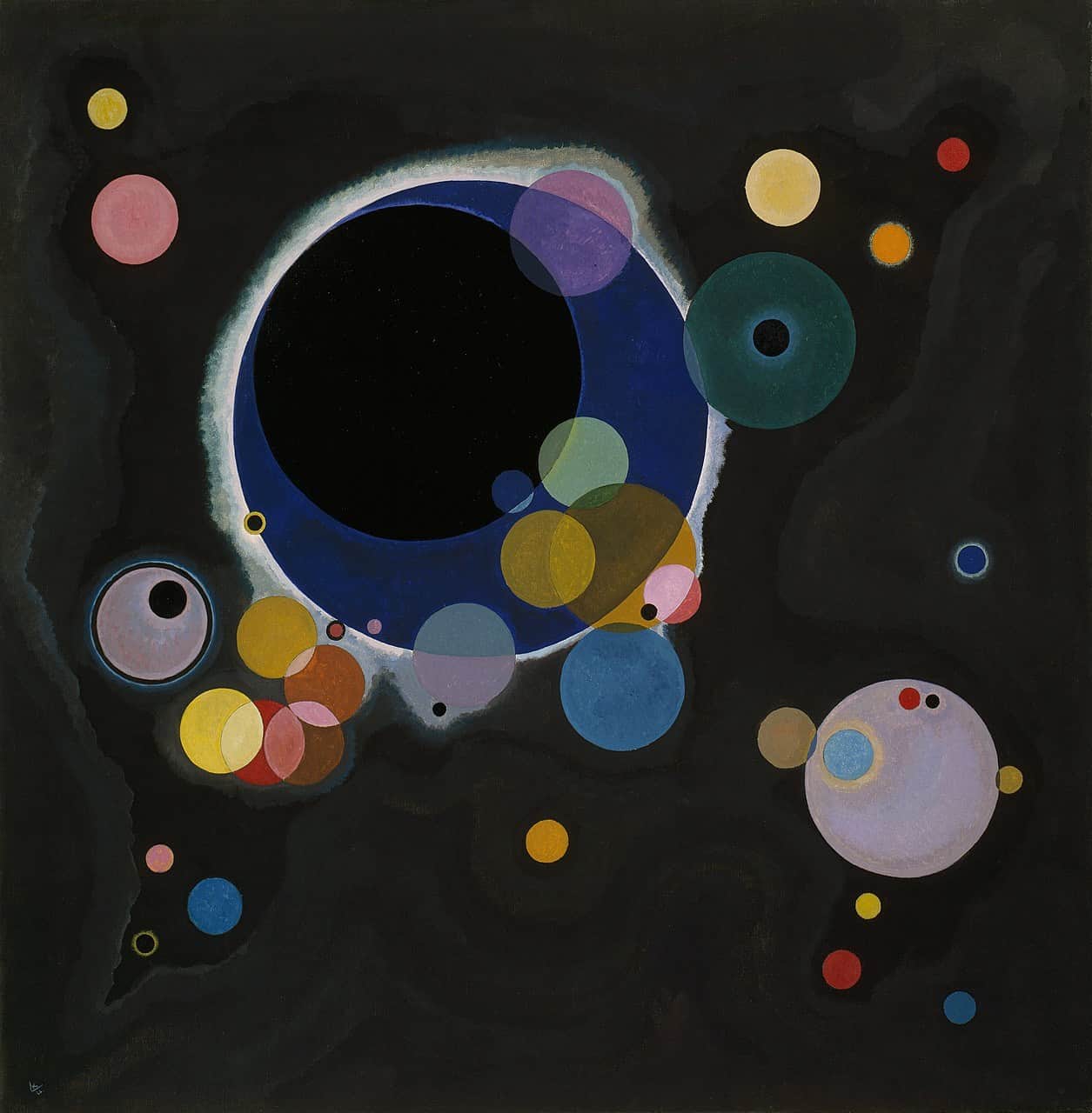 Wassily Kandinsky, Einige Kreise, 1926