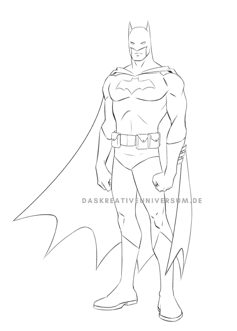 Batman zeichnen 8