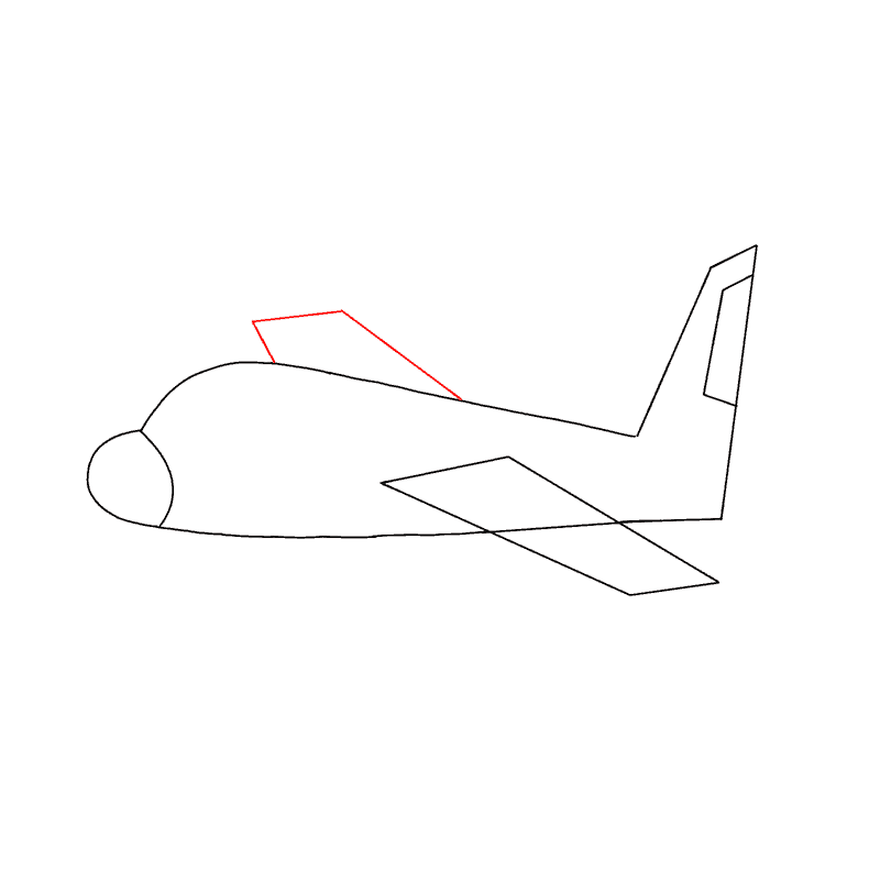 Flugzeug Tragfläche 3