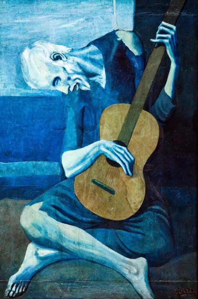 Der alte Gitarrenspieler Picasso