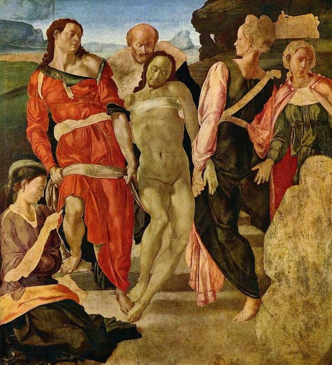 Die Grablegung Christi Michelangelo