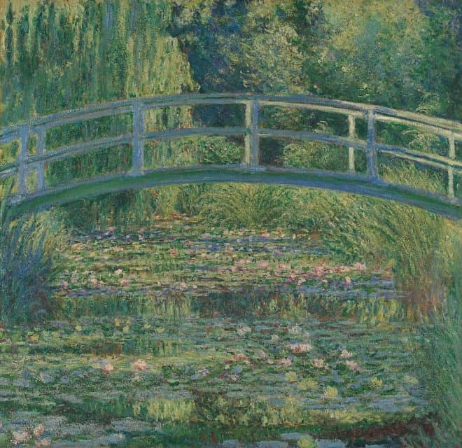 Die Japanische Brücke Claude Monet