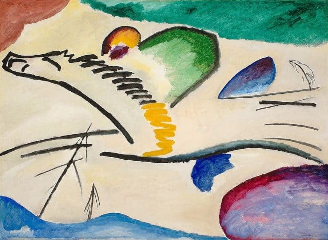 Wassily Kandinsky, 1911, Reiter
