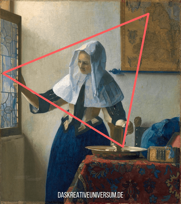 Dreieckskomposition Vermeer