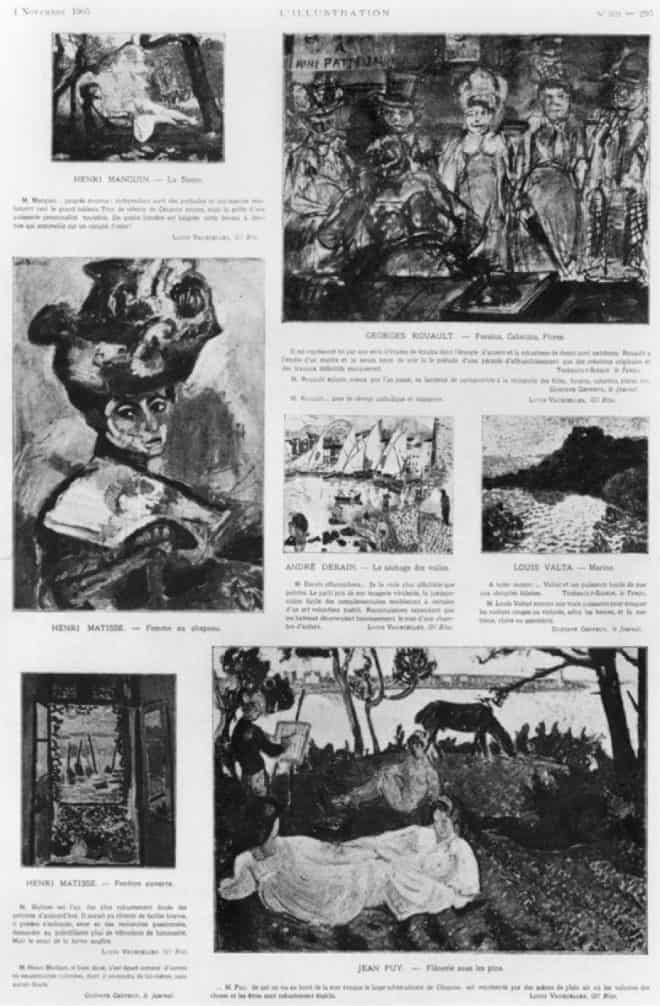 Les_Fauves,_Exhibition_at_the_Salon_D'Automne,_from_L'Illustration,_4_November_1905