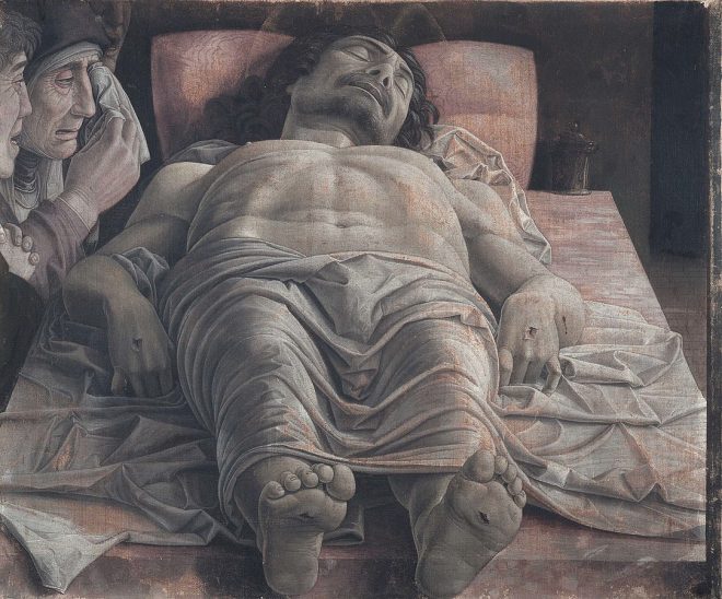 Andrea Mantegna, Beweinung Christi, ca. 1470 - 1474