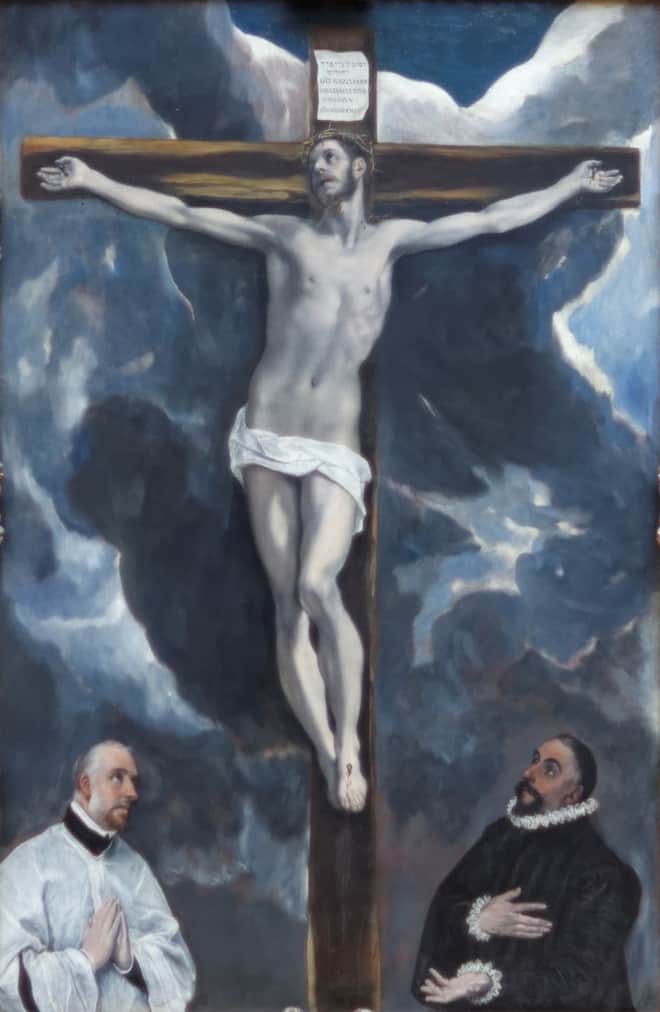 El Greco Christus am Kreuz
