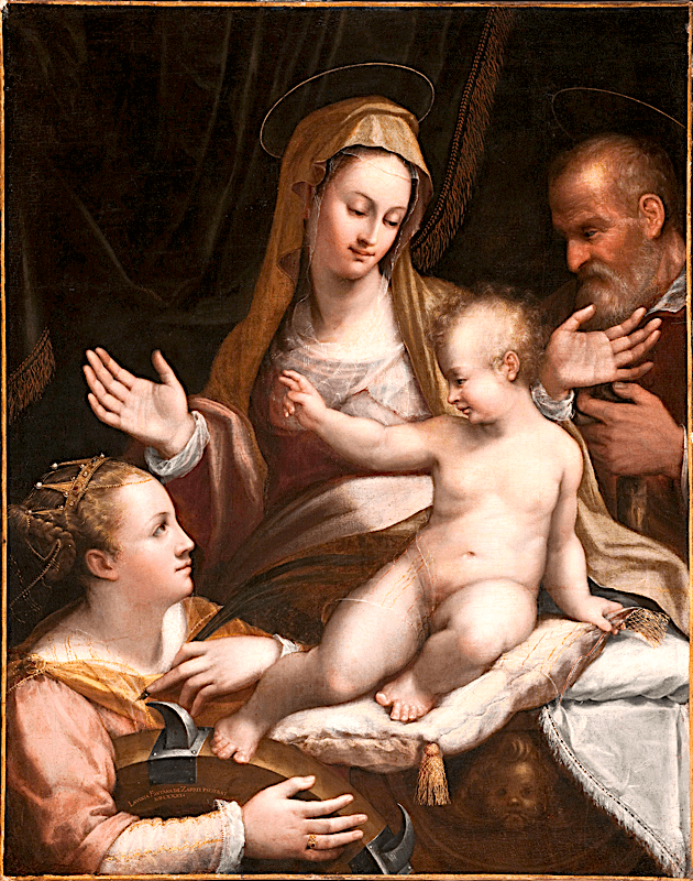 Holy-Family-with-Saint-Catherine-by-Lavinia-Fontana