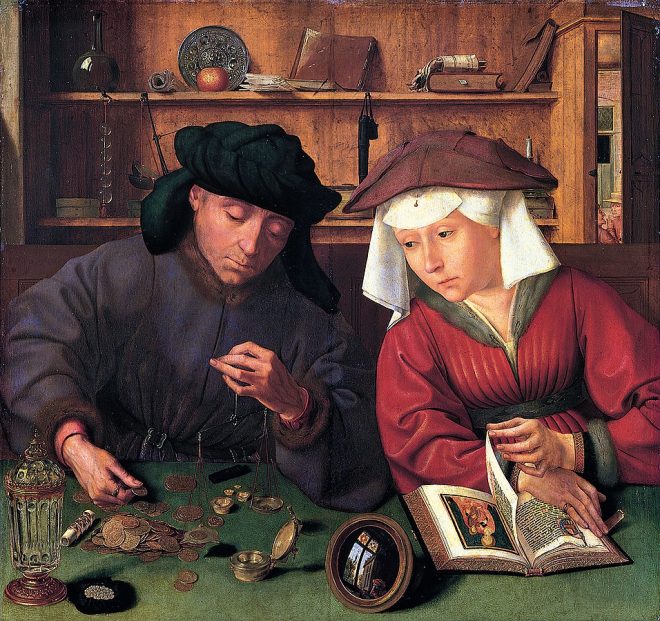 Quentin Massys, Le prêteur et sa femme, 1514