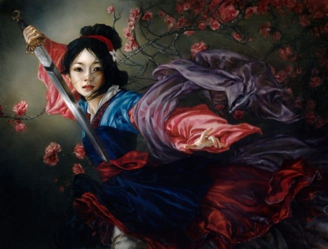 Elegant Warrior Mulan Heather Theurer