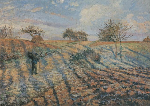 Gelée blanche, ancienne route d´Ennery, Pontoise