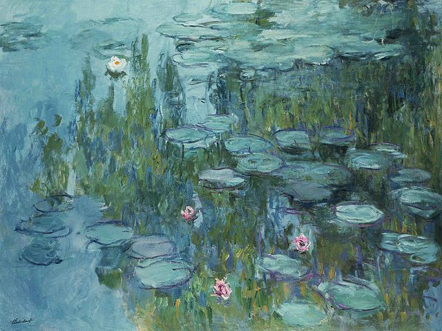 Monet, Seerosen, etwa 1915