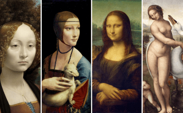 Frauenporträts von Leonardo da Vinci