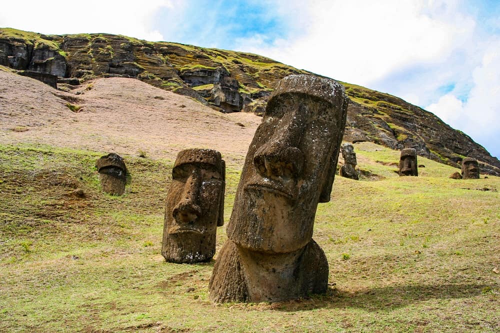 Moai Osterinseln Hang