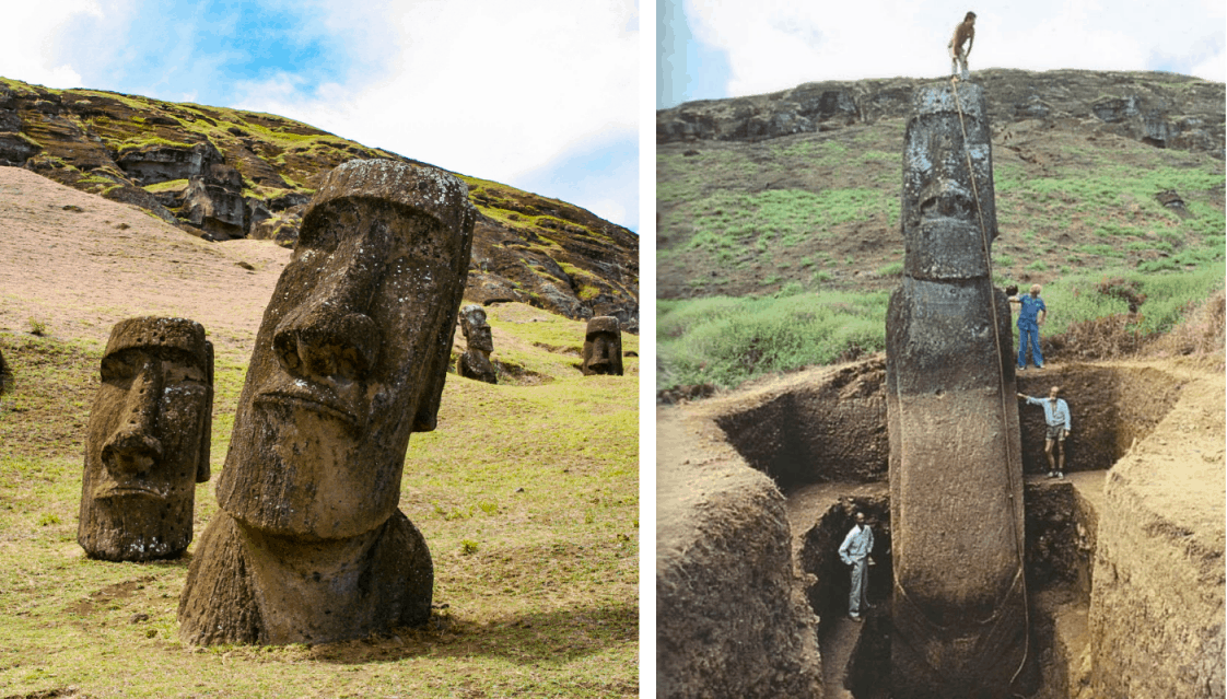 Osterinsel Moai