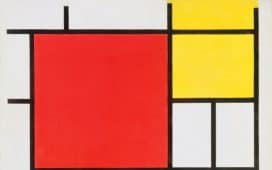 Piet Mondrian, Komposition mit Rot, Gelb, Blau und Schwarz
