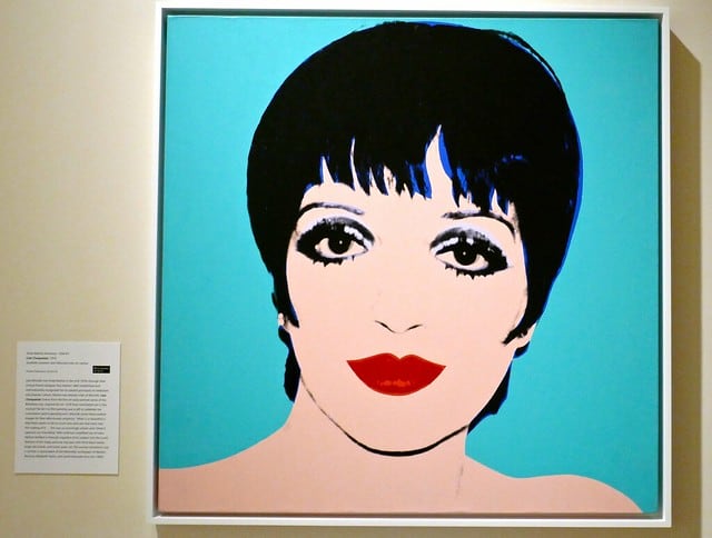 Andy Warhol, Liza (Turquoise), 1978
