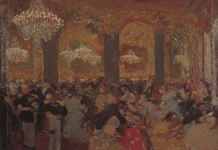 Edgar Degas Le Souper au Bal
