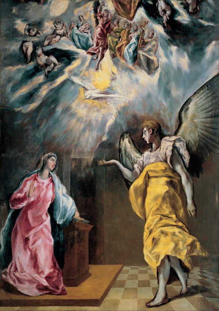 El Greco, Die Verkündigung, 1609