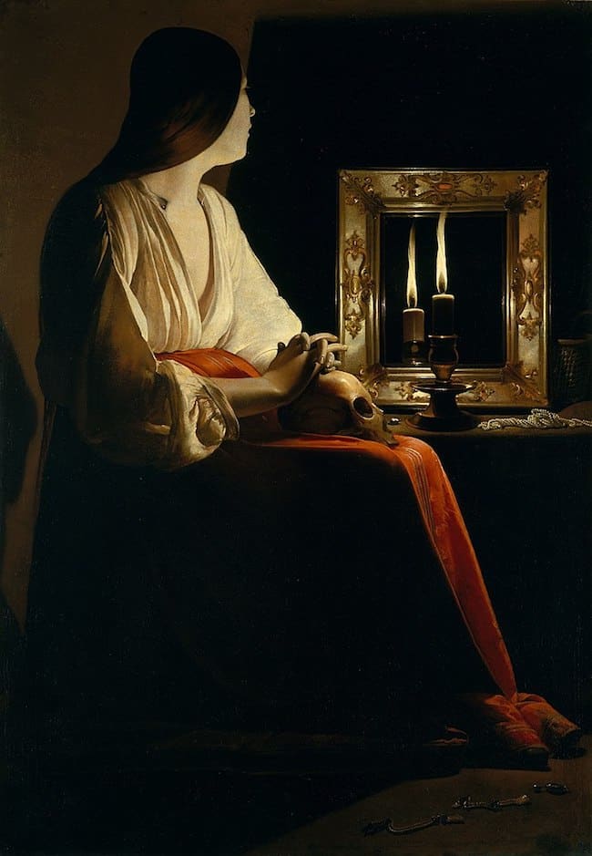Georges de La Tour, Die reumütige Maria Magdalena, 1640