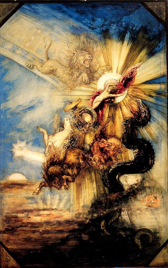 Gustave Moreau, Pheathon, 1878