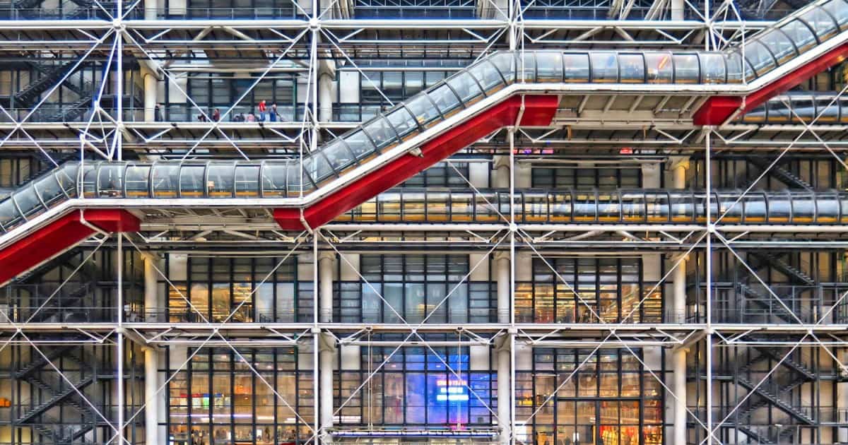 Kunstwerke im Centre Pompidou