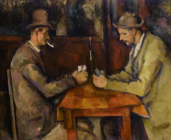 Paul Cézanne, Die Kartenspieler, 1894–1895, Musée d'Orsay, Paris