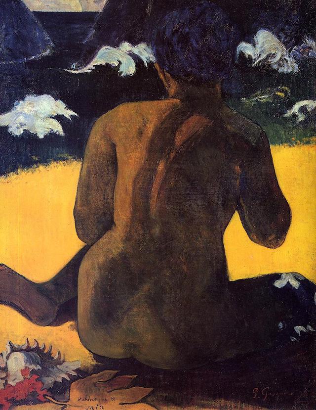 Paul Gauguin, Frau am Meer, 1892