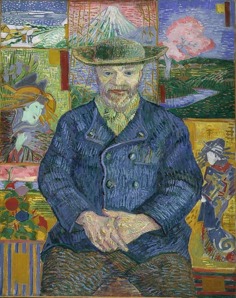Vincent van Gogh, Portrait des Père Tanguy, 1887 - 1888