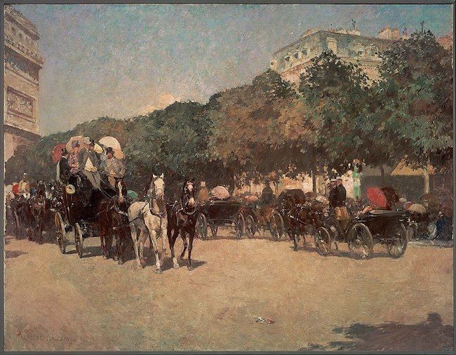 Childe Hassam: Grand Prix Day, 1887