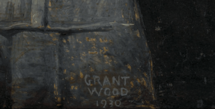 Grant Wood 1930 American gothic