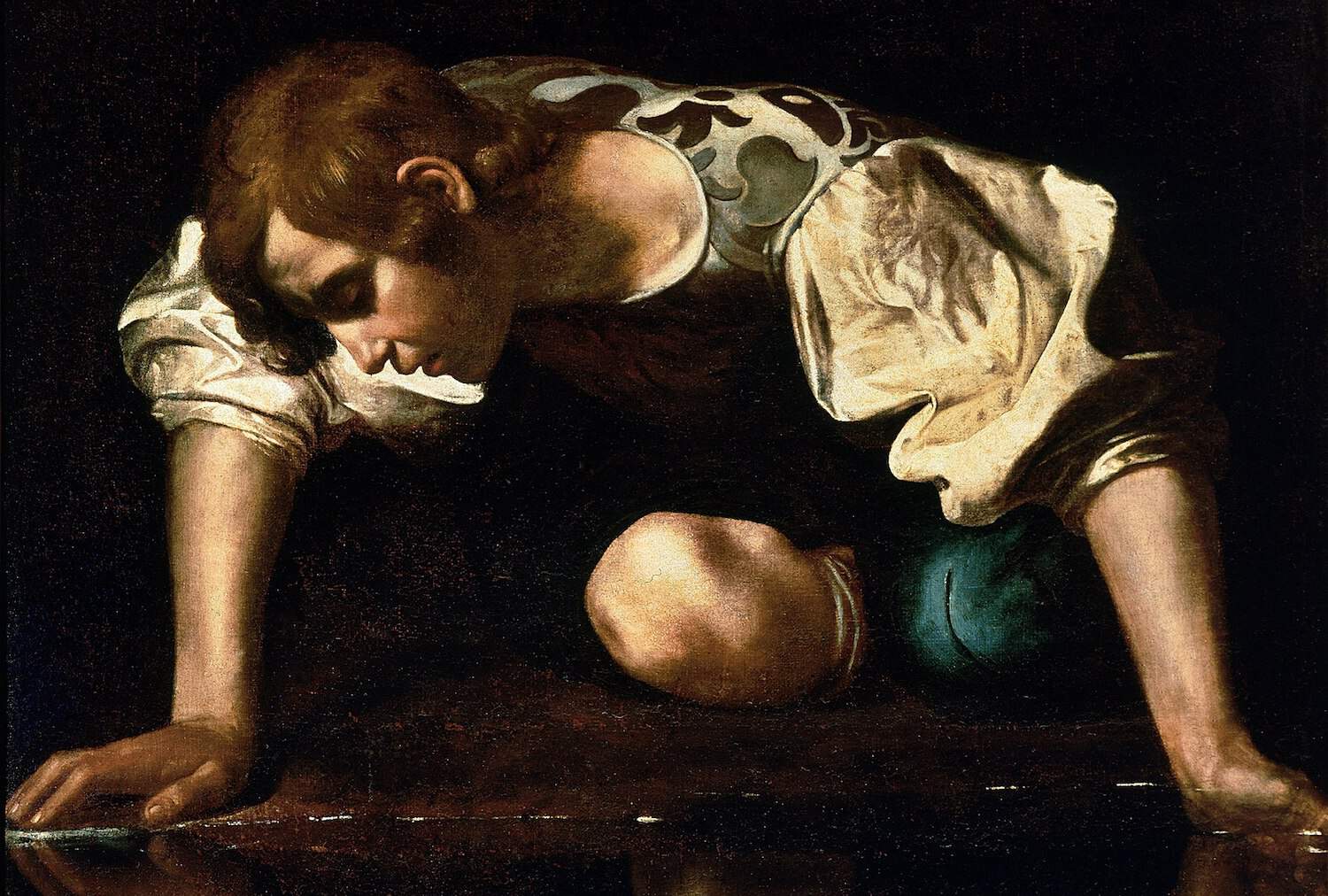 Caravaggio Narziss Titelbild