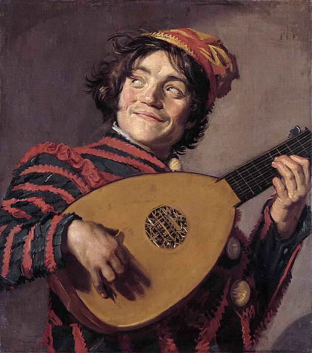 Frans Hals, Der Lautenspieler, circa 1623-1624