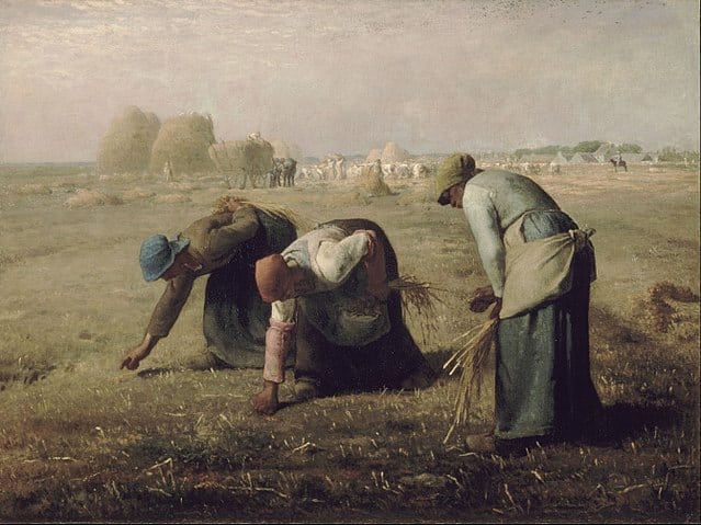 Jean-Francois Millet, Las Glaneuses, 1857