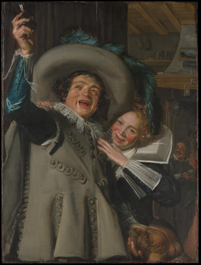 Frans Hals, Junger Mann und Frau in einem Gasthaus