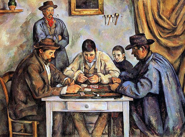 Paul Cézanne, Die Kartenspieler, 1890 - 1892