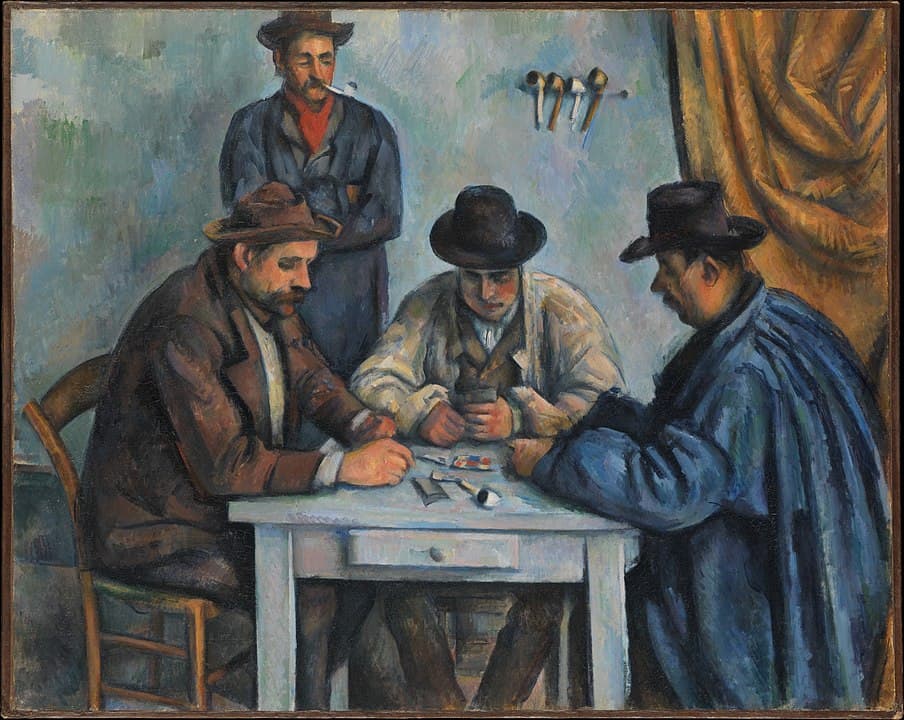 Paul Cézanne, Die Kartenspieler, 1890–1892, Metropolitan Museum of Art
