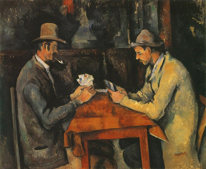 Paul Cézanne, Die Kartenspieler, 1892-95, Courtauld Institute of Art