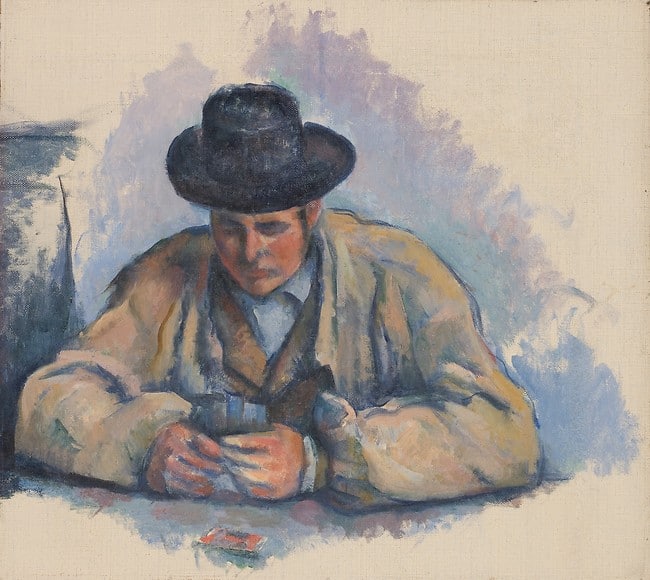Paul Cézanne, Die Kartenspieler, Studie, 1890-1892