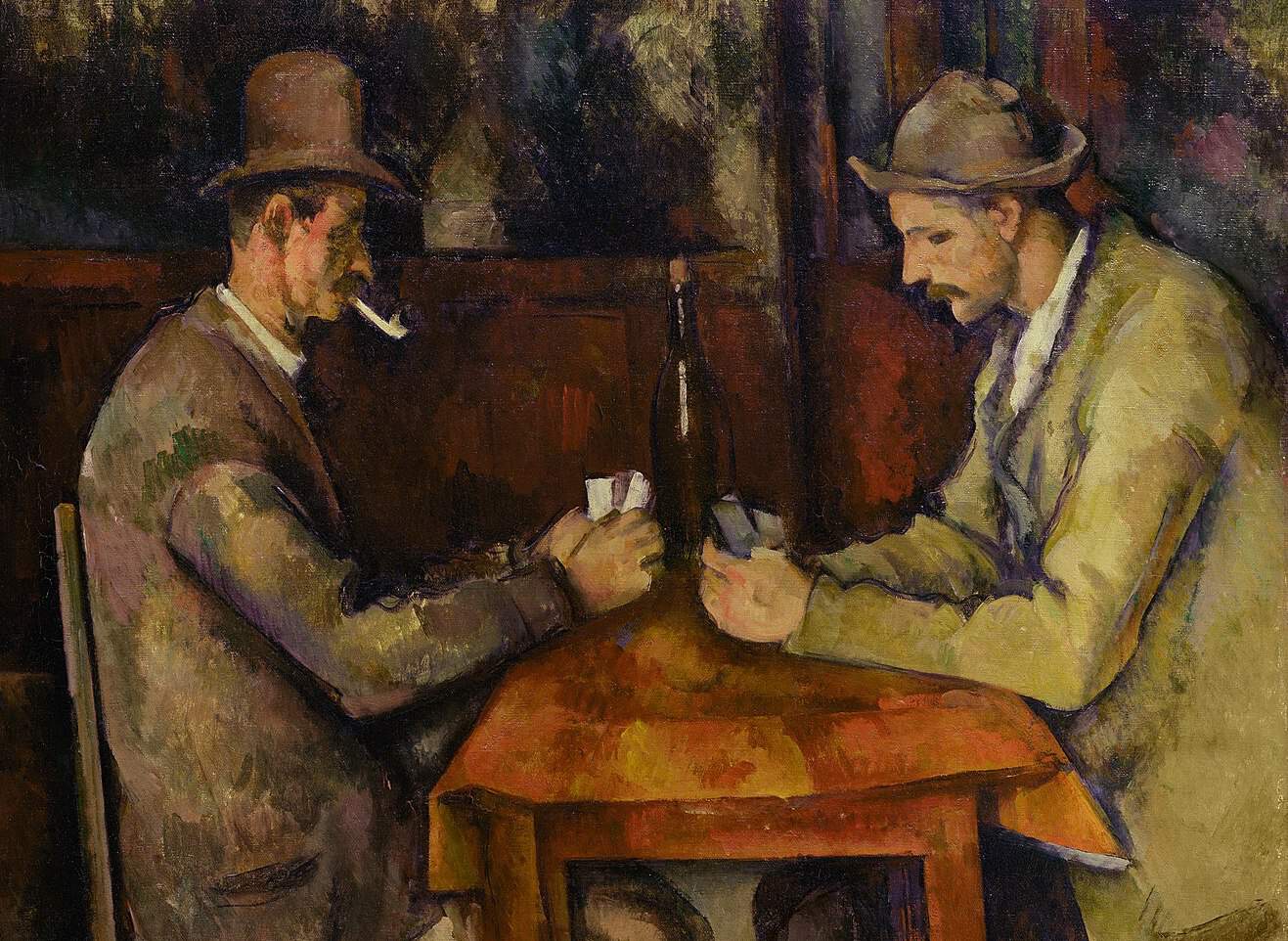 Paul Cézanne, Die Kartenspieler Titelbild