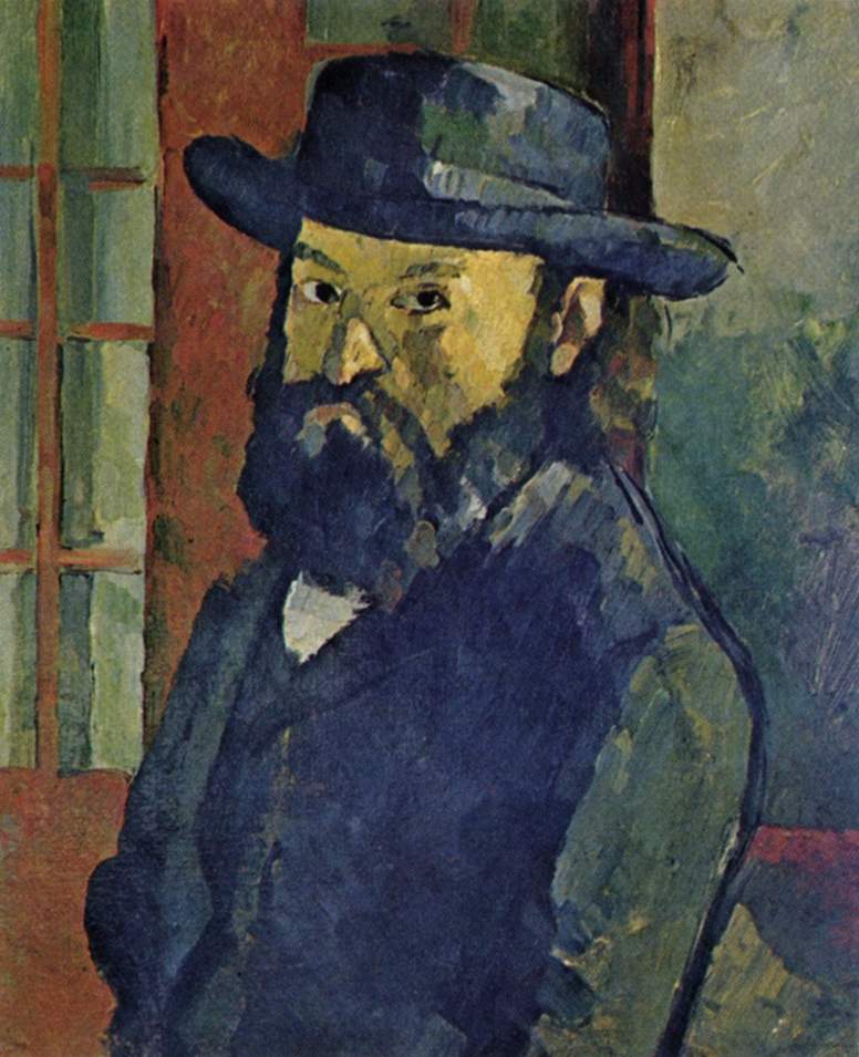 Paul Cézanne, Selbstporträt, 1879–1882
