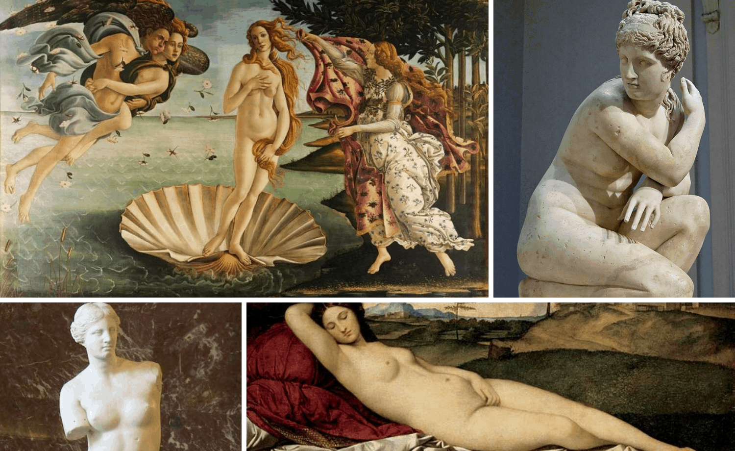 Venus in der Kunst Titelbild