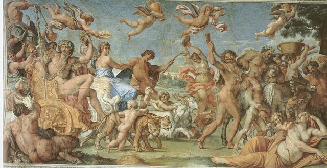 Annibale Carracci, Der Triumph von Bacchus und Ariadne, ca. 1597