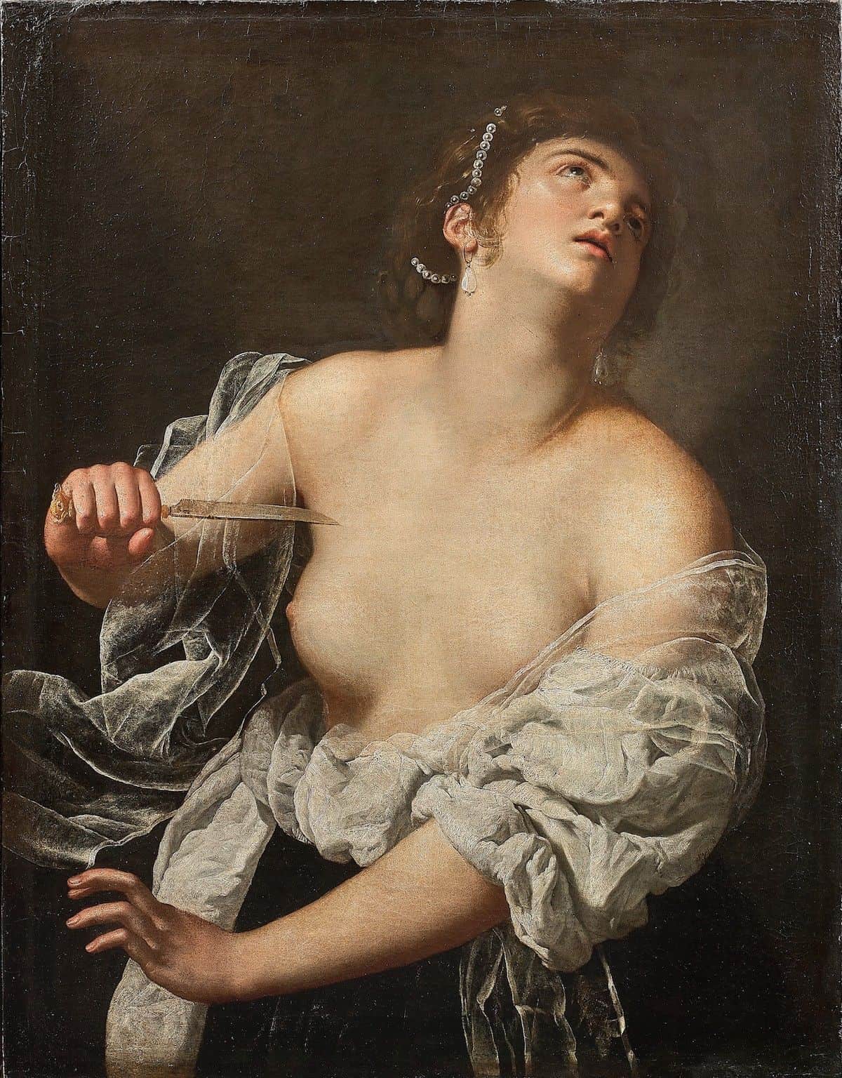 Artemisia Gentileschi Lucretia