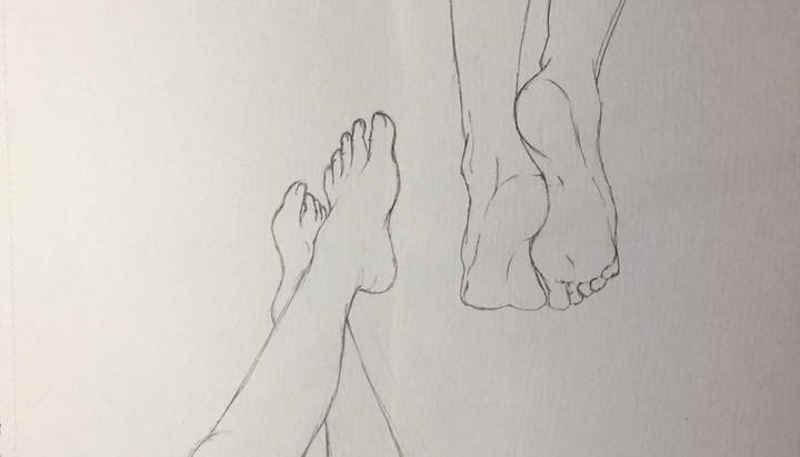 Füße malen 1