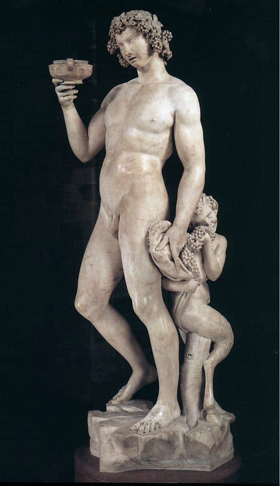 Michelangelo, Bacchus, 1496-97