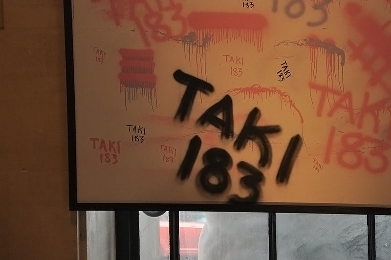 TAKI 183 Tag Street Art