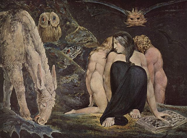 William Blake, The Night of Enitharmon's Joy, 1795