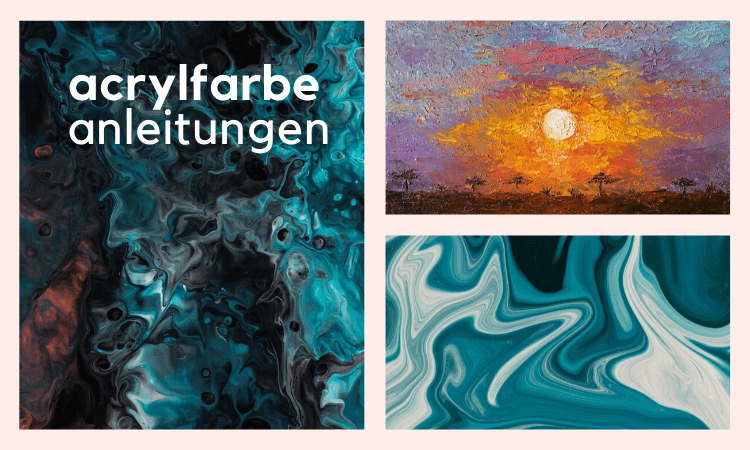 Acrylfarbe Malanleitungen